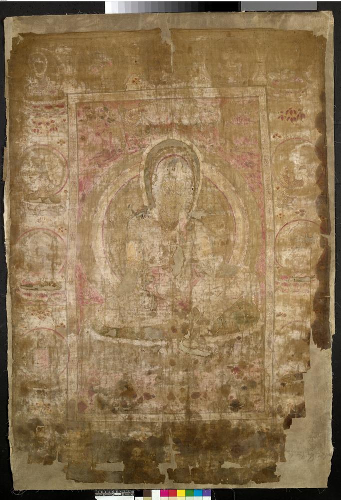 图片[1]-painting; mandala; 繪畫(Chinese); 曼陀羅(Chinese) BM-1919-0101-0.66-China Archive